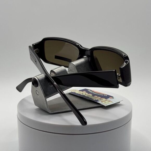 NOS Vintage Y2K Designer Sunglasses | BCBG Max Azria | Gotham | Chunky Rectangle main image 10